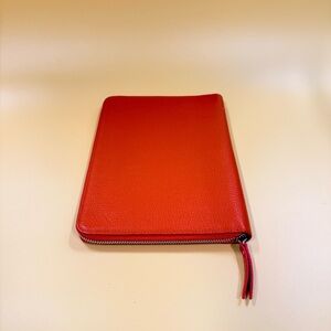 Fabriano Made In Italy Leather Notebook Case With Ecoqua Plus Paper Notepad.